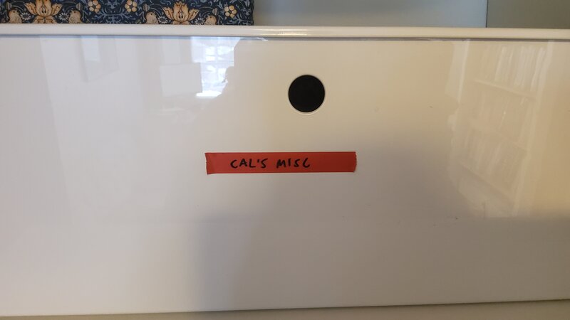 a box labelled: CAL'S MISC